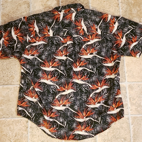 Bird of Paradise Print Hawaiian Shirt All Over Print - Picture 5 of 6